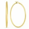 Outlet 🔥 Monary 14K Yellow Gold Filled Hoop Earrings (55mm) for 👩 women ✔️
