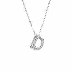 Hot Sale 🎁 Monary Diamond Intiial Necklace (14kw) for 👩 women 👏