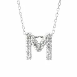 Cheapest 👍 Monary Diamond Intiial Necklace (14kw) for 👩 women 🧨