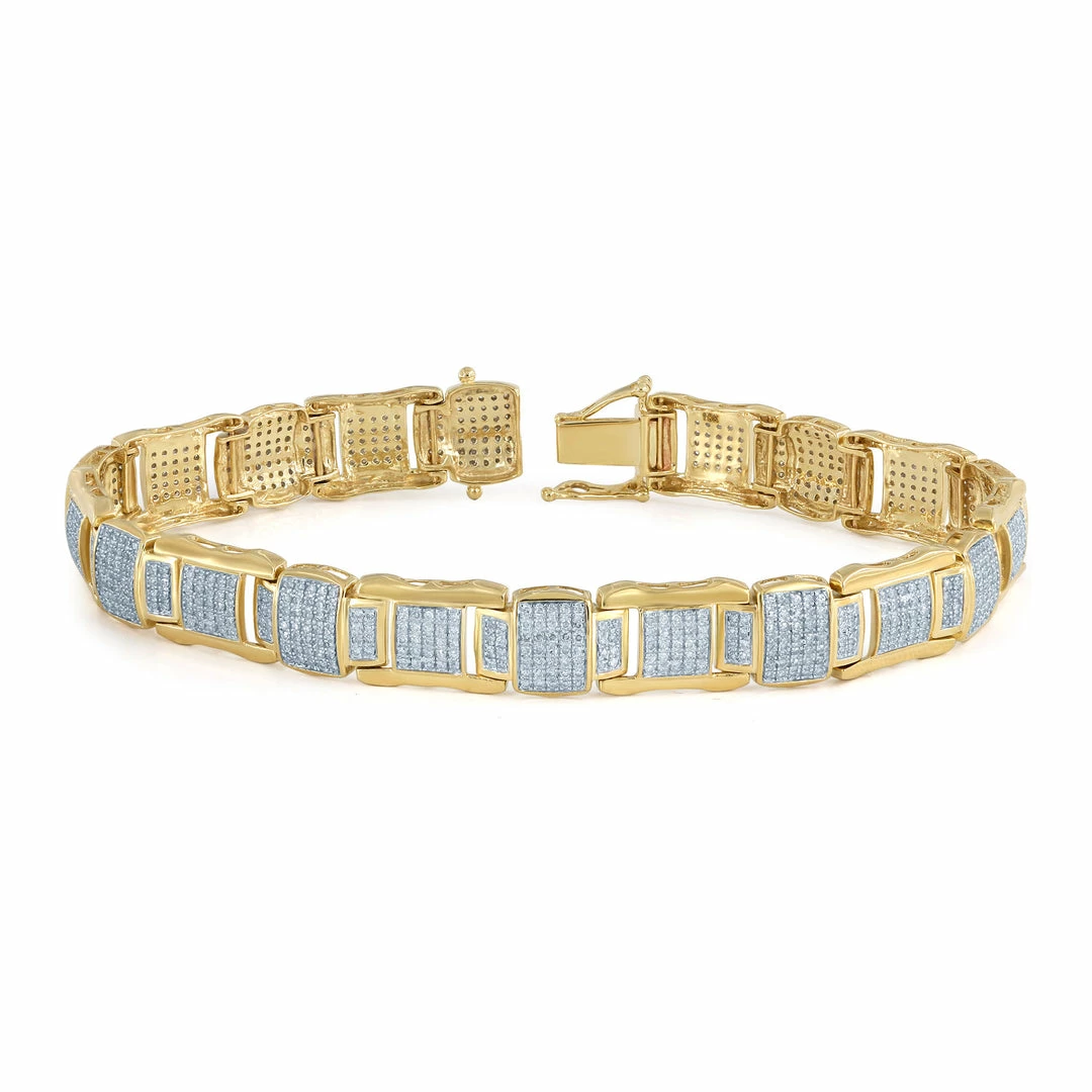 Cheap π€© Monary 10K Yellow Gold Bracelets with 2.92 ct. Diamonds for π© women π₯