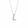 Coupon 🥰 Monary Diamond Intiial Necklace (14kw) for 👩 women ⌛