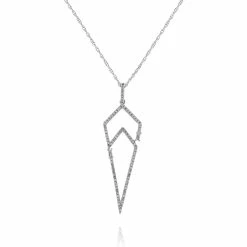 Hot Sale 🧨 Monary Diamond Necklace - Set in 14K White Gold for 👩 women 😀