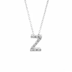 Best deal 🤩 Monary Diamond Intiial Necklace (14kw) for 👩 women 💯