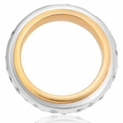 Buy 🤩 Monary Diamond Diamond Ring Set in 18K Two Tone Gold for 👩 women 🔔