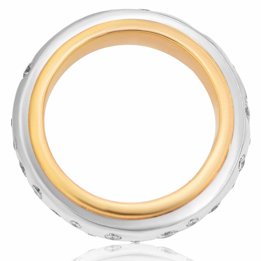 Buy π€© Monary Diamond Diamond Ring Set in 18K Two Tone Gold for π© women π