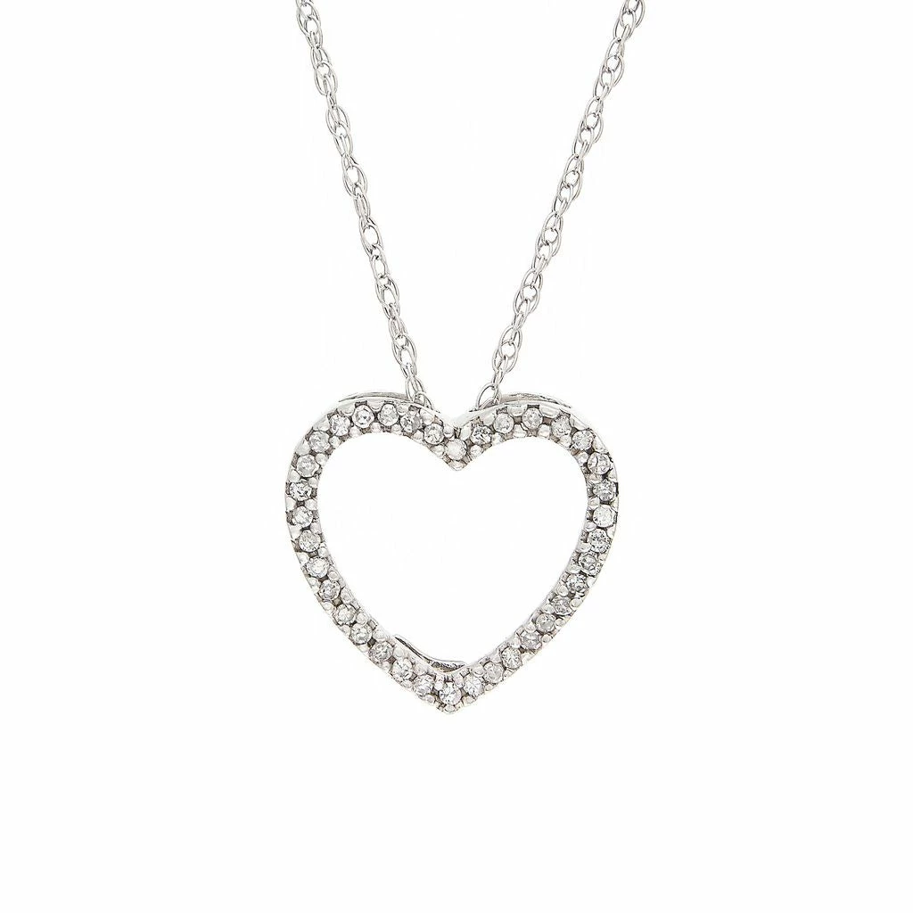 Promo π Monary Small Prong Heart Necklace (Wg) for π© women π