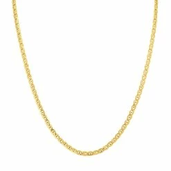 Best Sale β Monary 14K Yellow Gold Filled 3.2MM Mariner Link Chain with Lobster Clasp - 18 Inch for π© women π