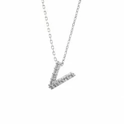 Deals 🔔 Monary Diamond Intiial Necklace (14kw) for 👩 women 👍