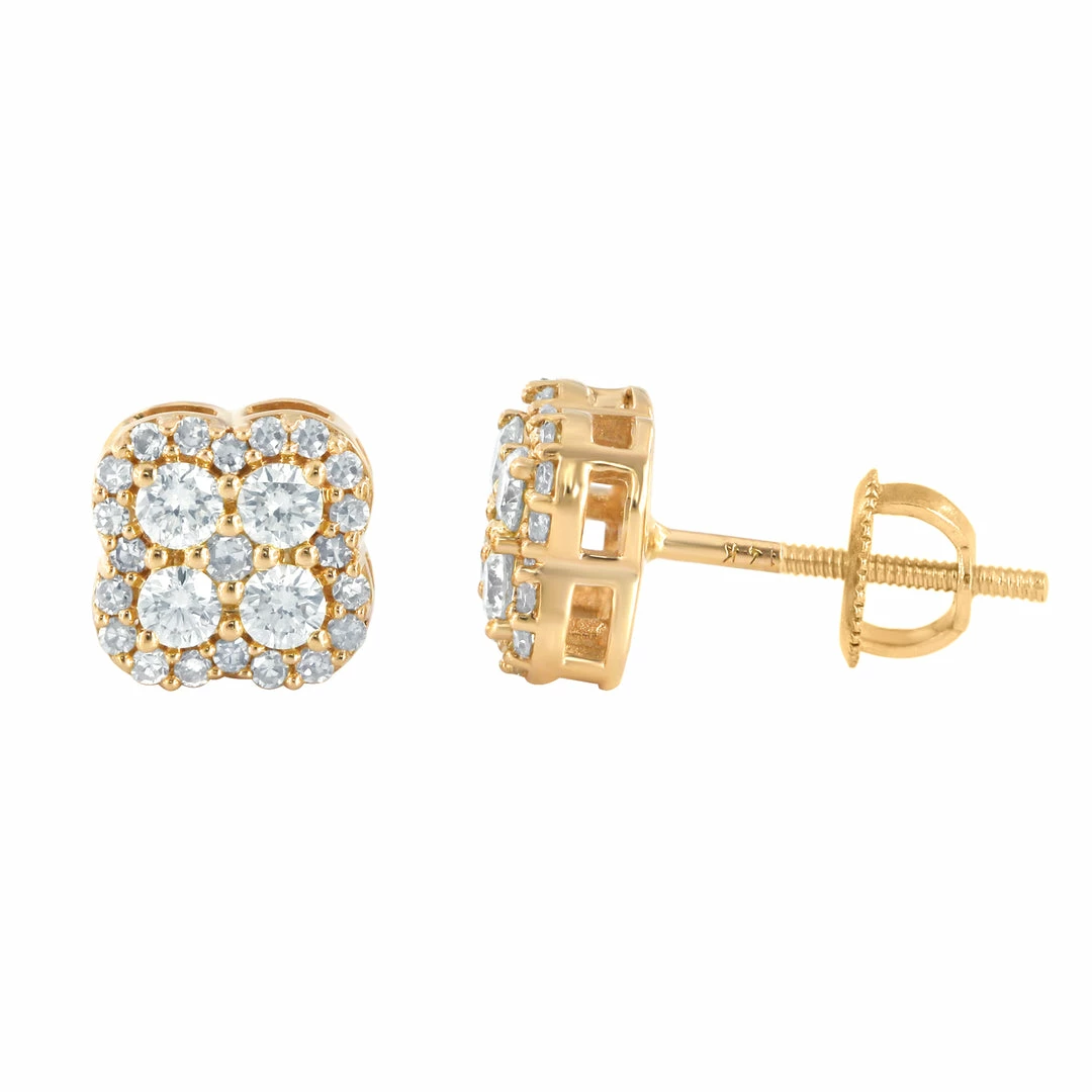 Deals π₯° Monary 14K Yellow Gold Earrings with 0.5 ct. Diamonds for π© women π₯°