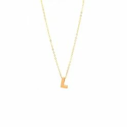 Cheap ❤️ Monary 14k Yg Initial L With Chain for 👩 women ⌛