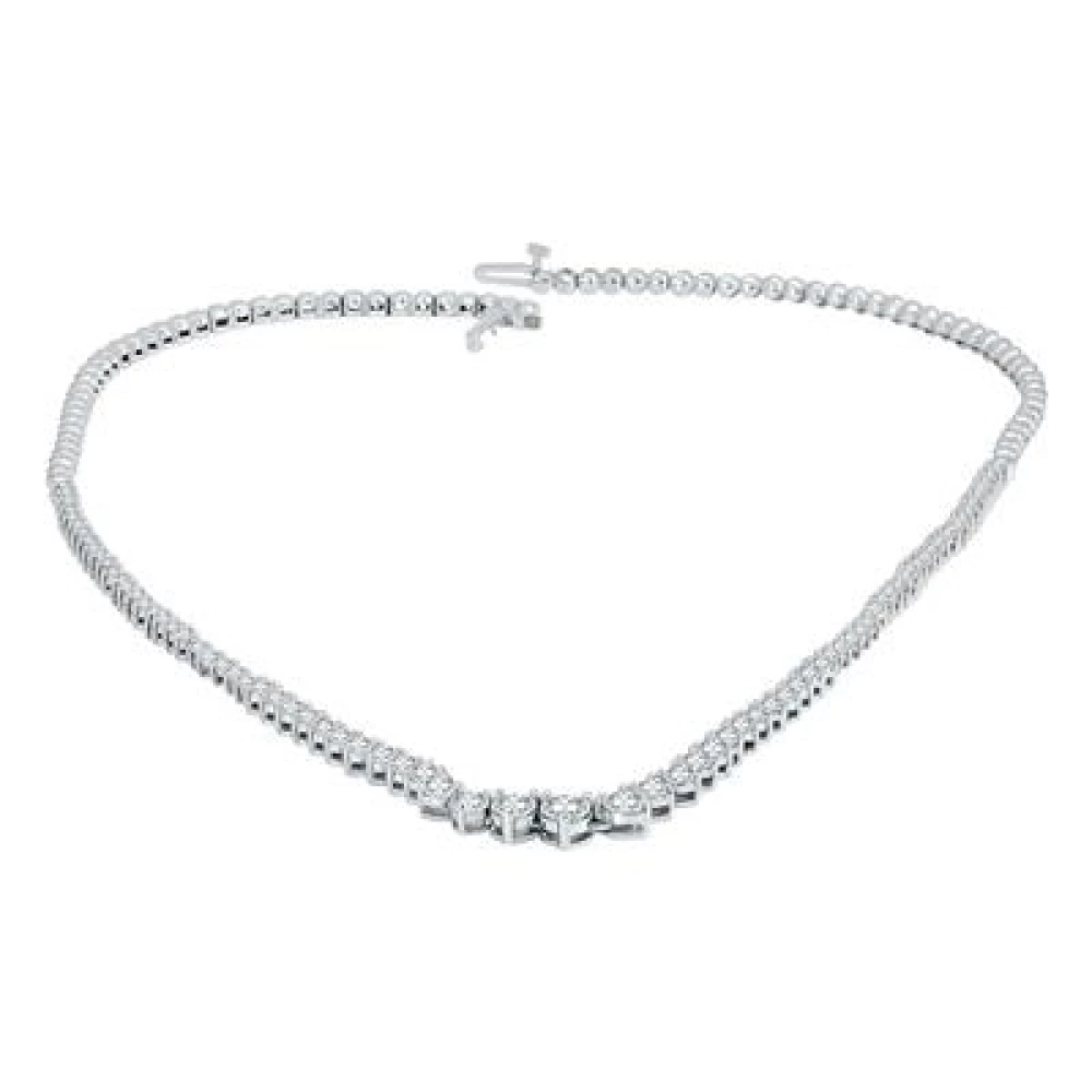 Buy π Monary Graduated 5 CT Diamond Tennis Necklace for π© women π₯ - Image 3