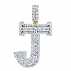 Discount 🧨 Monary 14K Yellow Gold Pendants with 2 ct. Diamonds for 👩 women 🌟