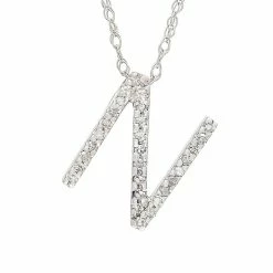 Promo ⭐ Monary Diamond "N" (Wg/With Chain) for 👩 women ✔️