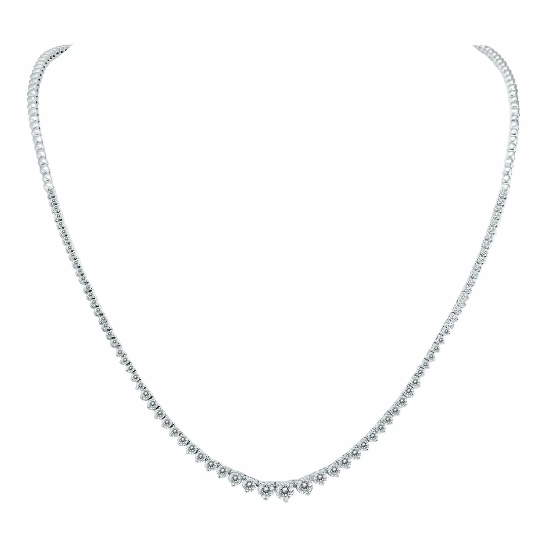Buy π Monary Graduated 5 CT Diamond Tennis Necklace for π© women π₯