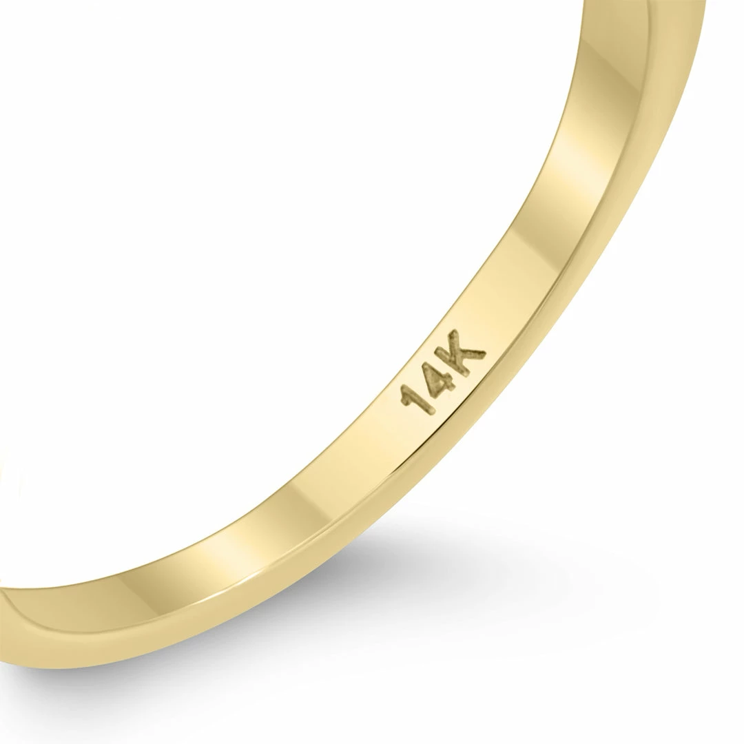 Discount π Monary 1 Carat TW Seven Stone Diamond Wedding Band in 14K Yellow Gold for π© women β - Image 3