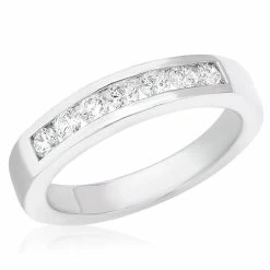 Discount ✨ Monary Diamond Band - Set in 14K White Gold for 👩 women 👏