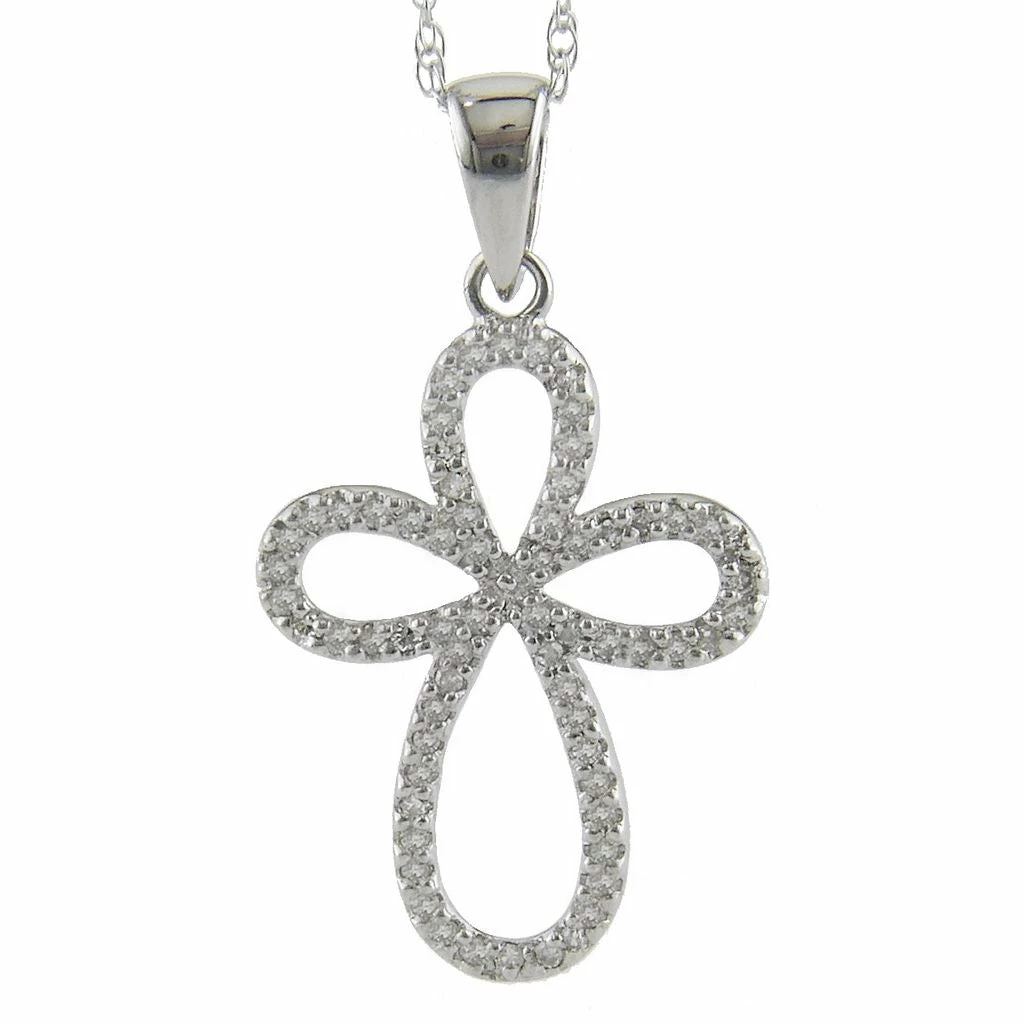Cheap π Monary Open Pave Cross (Wg/With Chain) for π© women π§¨