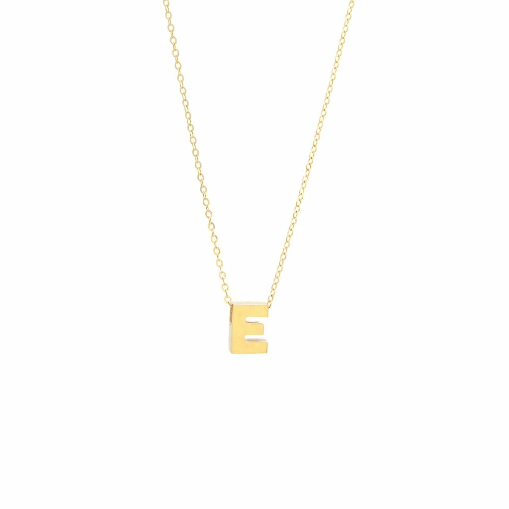 Best deal π Monary 14k Yg Initial E With Chain for π© women π