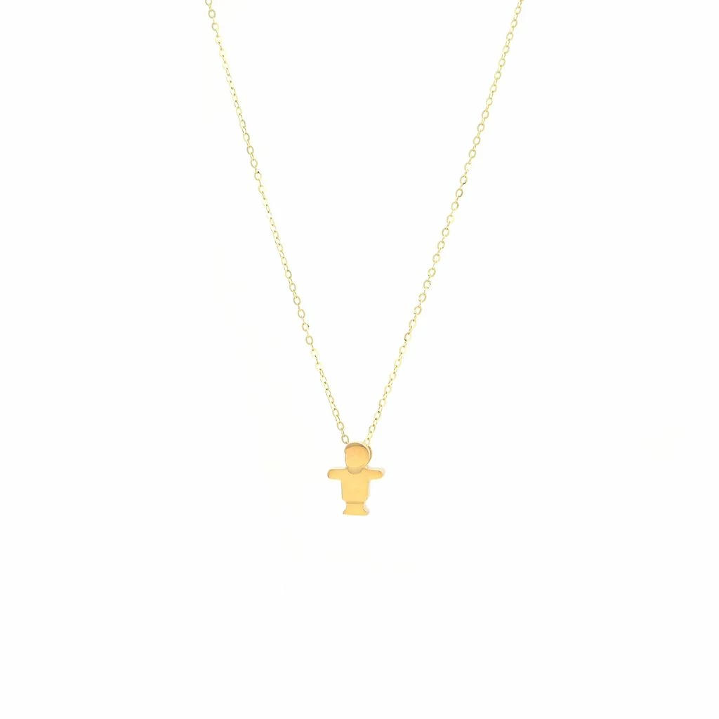 Best deal π₯ Monary Boy Pendant W/ (16+2') Chain (14k) for π© women π