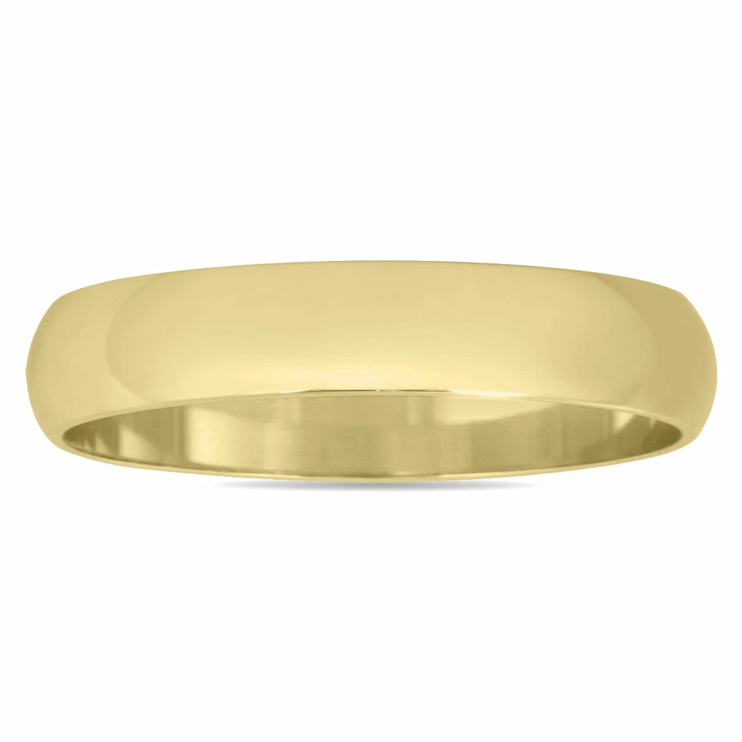 Buy βοΈ Monary 3mm Domed Wedding Band in 10K Yellow Gold for π© women β