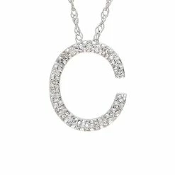 Best reviews of ⌛ Monary Diamond "C" (Wg/With Chain) for 👩 women 👏