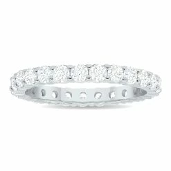 Flash Sale π― Monary 1 1/2 Carat TW Low Set Diamond Eternity Band in 10K White Gold for π© women π