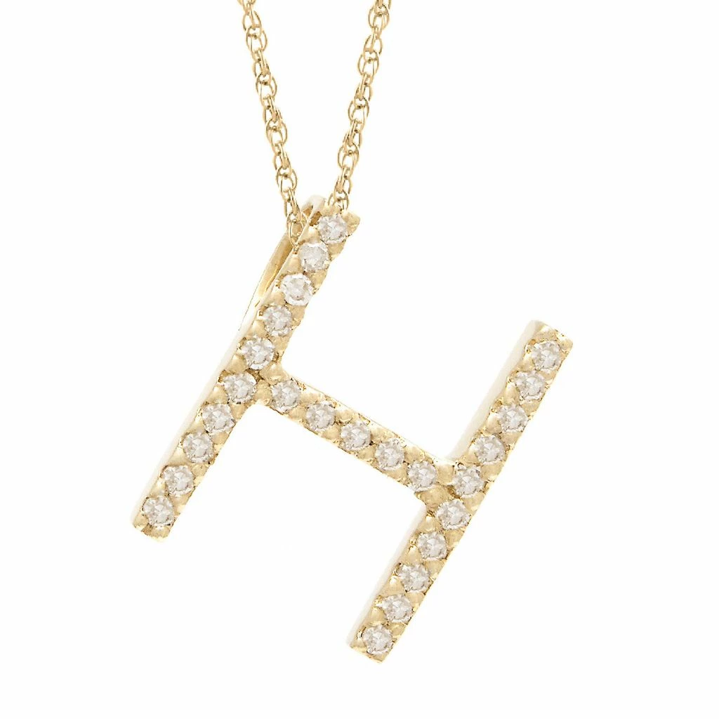Cheapest π Monary Diamond "H" (Yg/With Chain) Initial for π© women β€οΈ