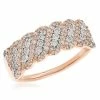 Buy 🔔 Monary Diamond Cocktail Ring - Set in 14K Rose Gold for 👩 women 🎉