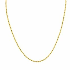 Best deal 💯 Monary 14K Yellow Gold Filled 2.1MM Rope Chain with Lobster Clasp - 18 Inch for 👩 women 🧨