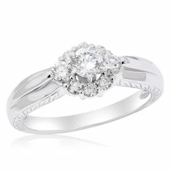 Wholesale 🎉 Monary White Diamond Engagement Ring for 👩 women 👍