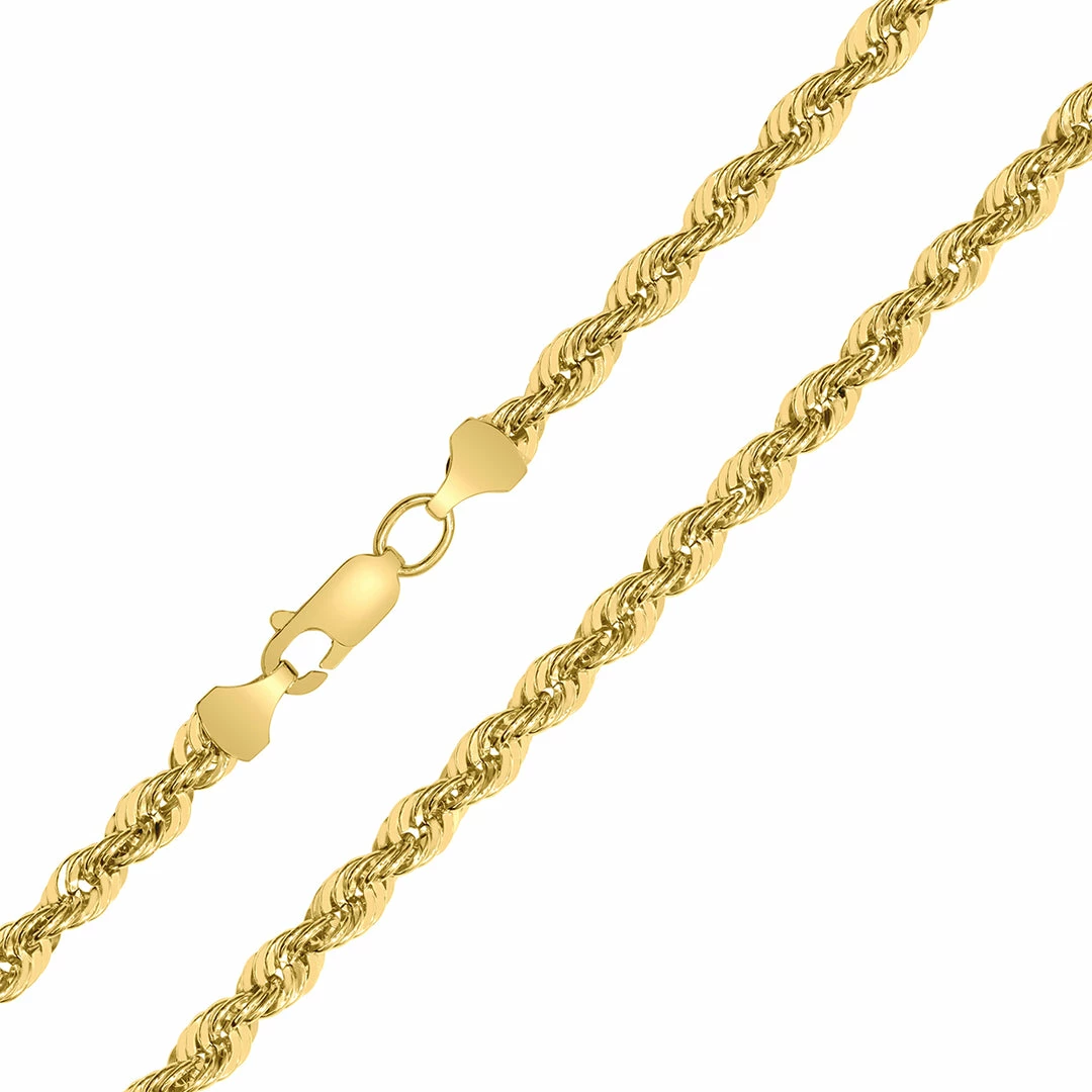 Flash Sale π Monary 14K Yellow Gold Filled 4.5MM Twisted Rope Chain - 18 Inches for π© women π - Image 3