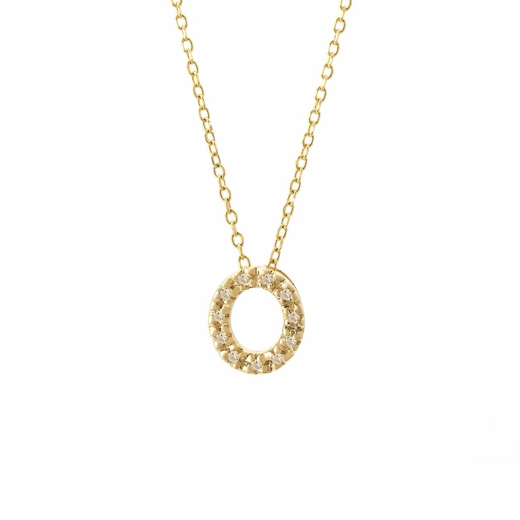 Flash Sale π Monary Diamond Intiial Necklace (14ky) for π© women π₯°