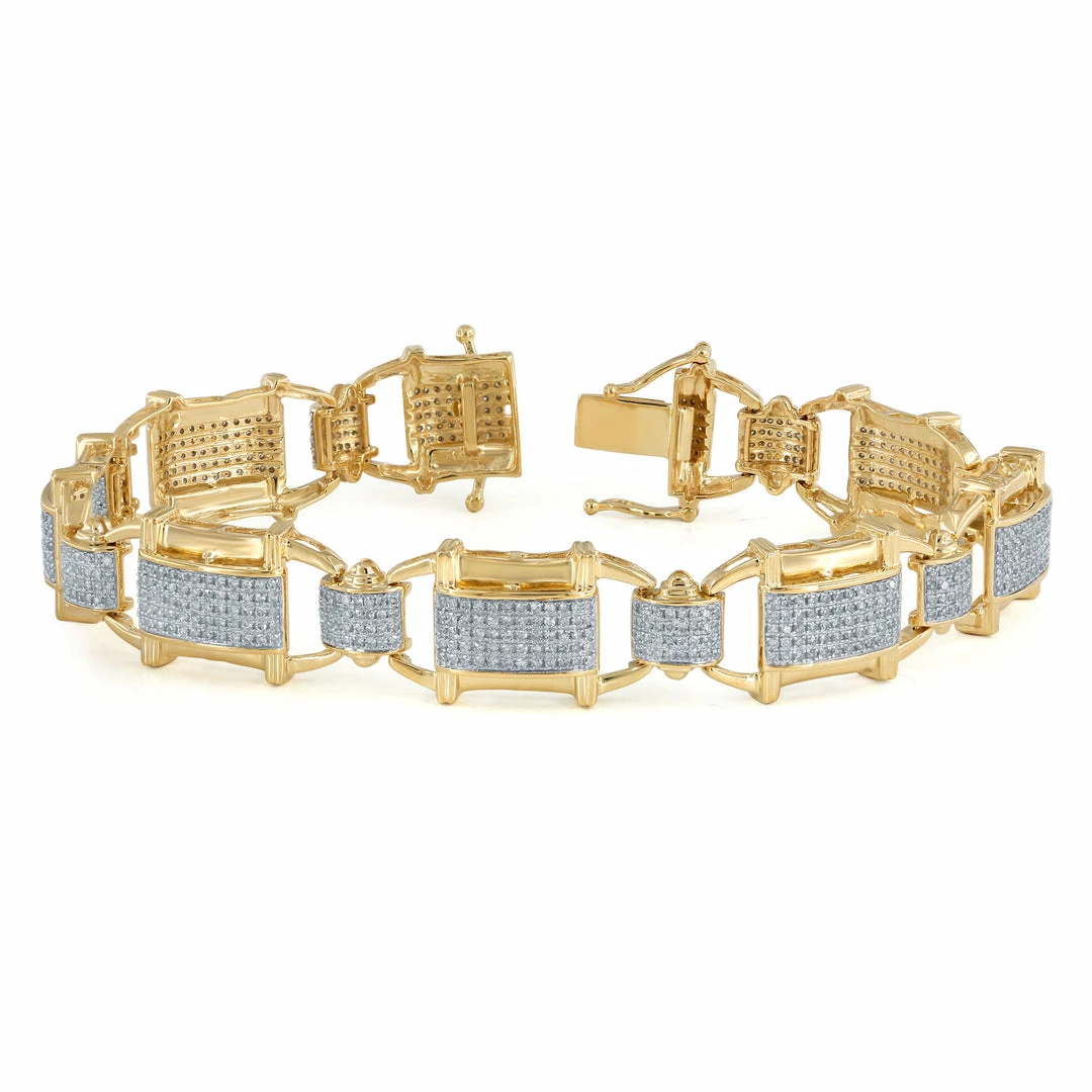 Hot Sale π Monary 10K Yellow Gold Bracelets with 3.01 ct. Diamonds for π© women π₯