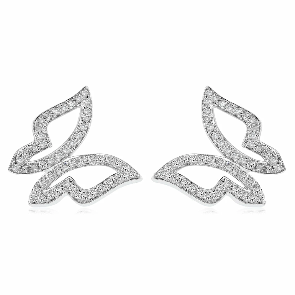 Brand new π₯ Monary Diamond Huggies Earrings Set in 14K Two Tone Gold for π© women π