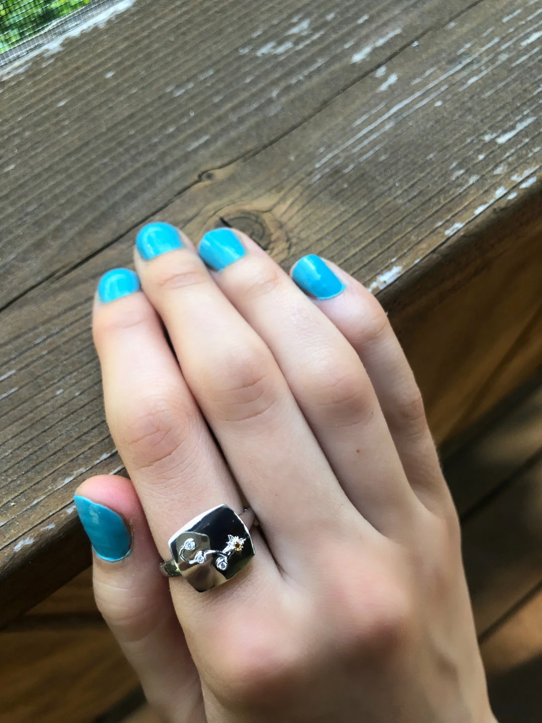 Wholesale β€οΈ Monary Scorpio Citrine & Diamond Constellation Signet Ring in Sterling Silver for π© women π - Image 2