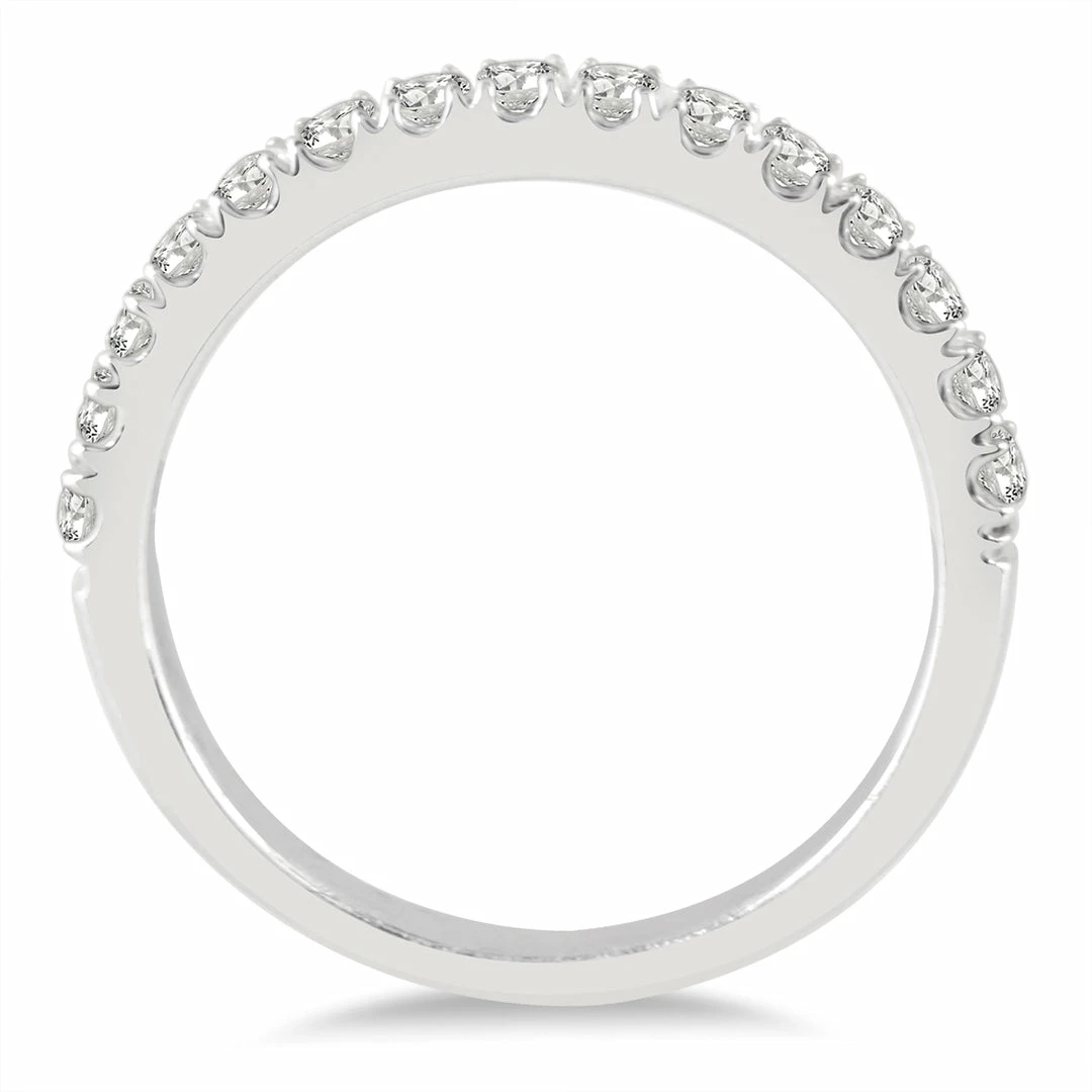 Flash Sale π― Monary 1/2 Carat TW Diamond Wedding Band in 10K White Gold for π© women π - Image 2