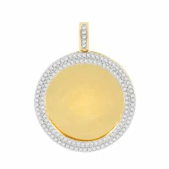 Best Pirce 💯 Monary 10K Yellow Gold Pendants with 0.65 ct. Diamonds for 👩 women ✔️