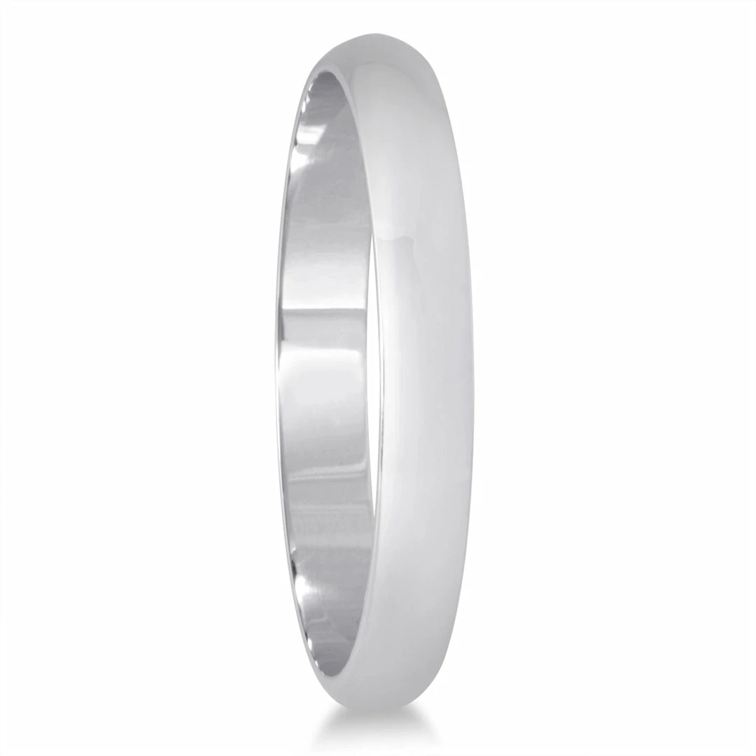 Cheap π Monary 2mm Domed Wedding Band in 10K White Gold for π© women π - Image 2