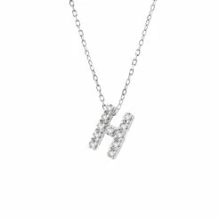 Flash Sale 💯 Monary Diamond Intiial Necklace (14kw) for 👩 women 🔥