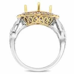 Best Sale ❤️ Monary Diamond Semi Mount ring for 👩 women ❤️