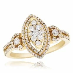 Cheapest ✔️ Monary White Diamond Right Hand Ring for 👩 women 🤩