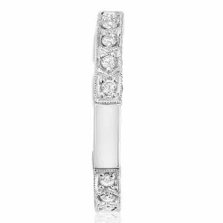 Best reviews of 🔔 Monary Diamond Band - Set in 18K White Gold for 👩 women 🔥