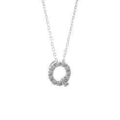 Outlet 👍 Monary Diamond Intiial Necklace (14kw) for 👩 women 🌟
