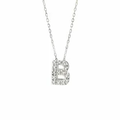 Flash Sale ⭐ Monary Diamond Intiial Necklace (14kw) for 👩 women 🌟
