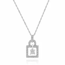 Best Pirce ✔️ Monary White Diamond Necklace Set in 18K White Gold for 👩 women 🧨