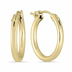 Promo 🎉 Monary 14K Yellow Gold Filled Hoop Earrings (19mm) for 👩 women ❤️