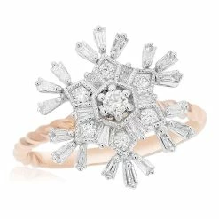 New 👏 Monary White Diamond Ring for 👩 women 🔔
