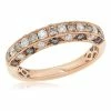 Buy 👍 Monary Diamond Band - Set in 18K Rose Gold for 👩 women 👍