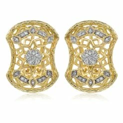 Buy 🔥 Monary Diamond Fashion Dangle Earrings Set in 14K White Gold for 👩 women 🎉