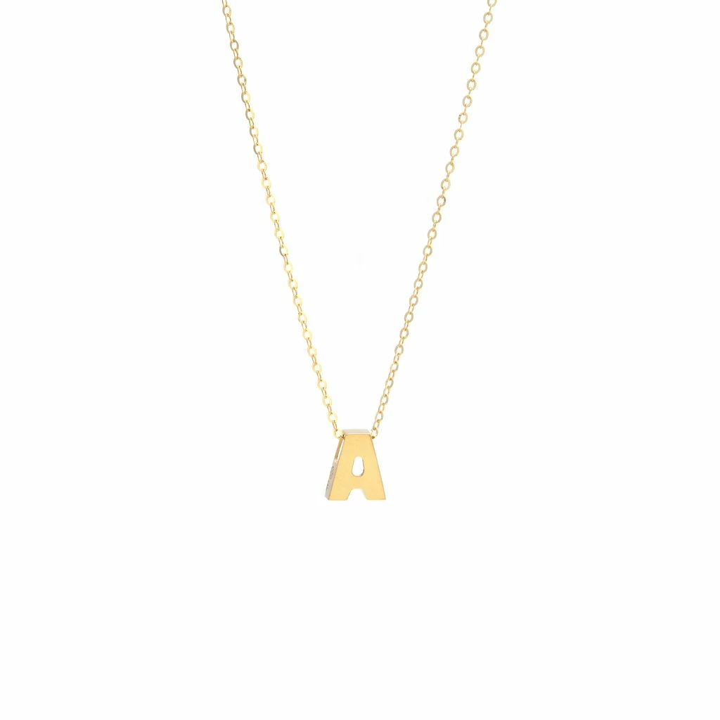 Coupon π₯ Monary 14k Yg Initial A With Chain for π© women π₯°